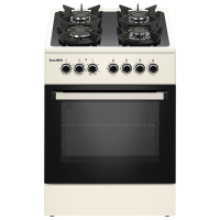 Плита Bauer TE 6650 BEITTF Бежевый Тип плиты: Газовая, 70 л, Тип духовки: Электрическая