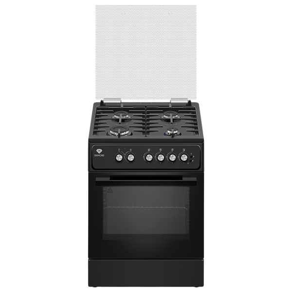 Плита Diamond T 6400M7/BL Черный Тип плиты: Газовая, 70 л, Тип духовки: Газовая photo 1