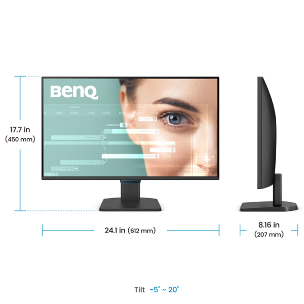 Монитор BENQ GW2790C Черный 27" Full HD IPS LED photo 6