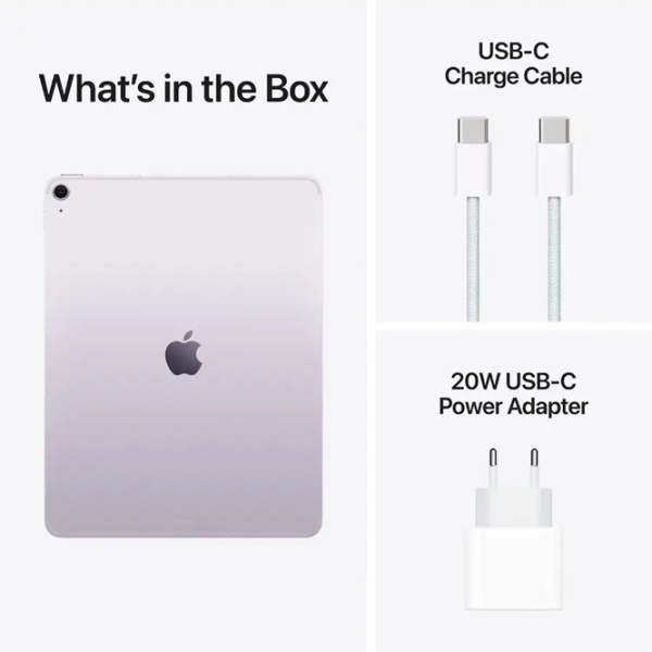 Планшет Apple iPad Air 2026 13" 5G Пурпурный 12 ГБ |
256 ГБ | 12 Мп | MH9L4QA/A photo 6