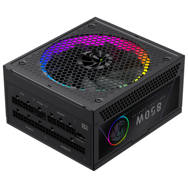 Блок питания Gamemax RGB PRO 850G 850 Вт Черный  photo 2