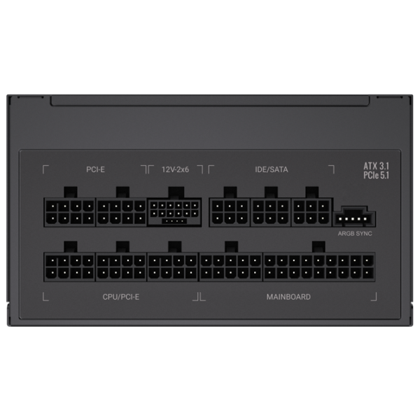 Блок питания Gamemax RGB PRO 850G 850 Вт Черный  photo 6