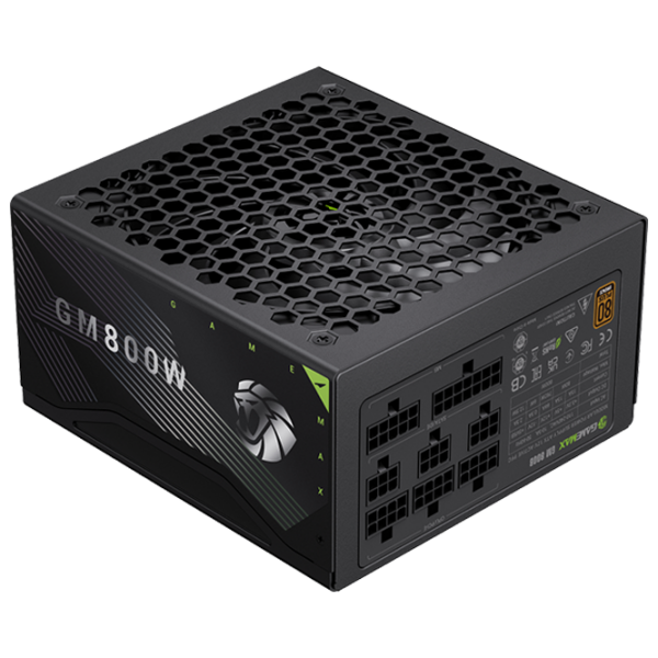 Блок питания Gamemax GM 800B 800 Вт Черный  photo 1