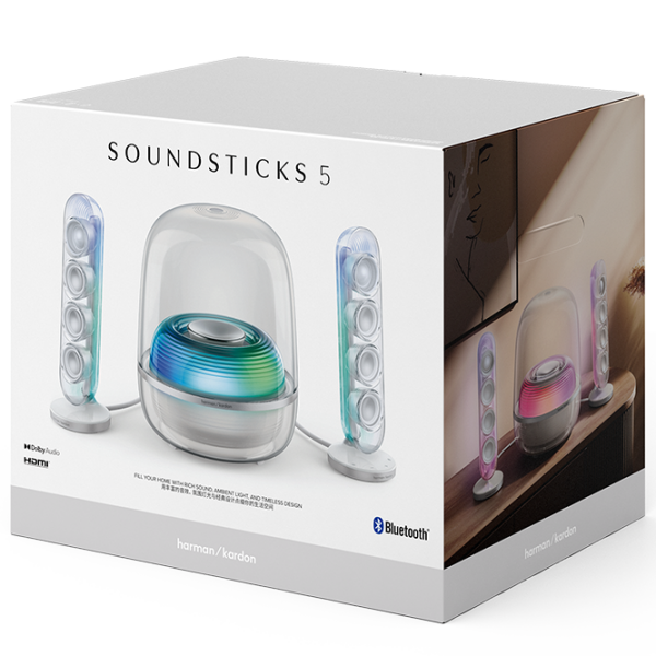 Аудиосистема Harman Kardon SoundSticks 5 Белый  photo 7