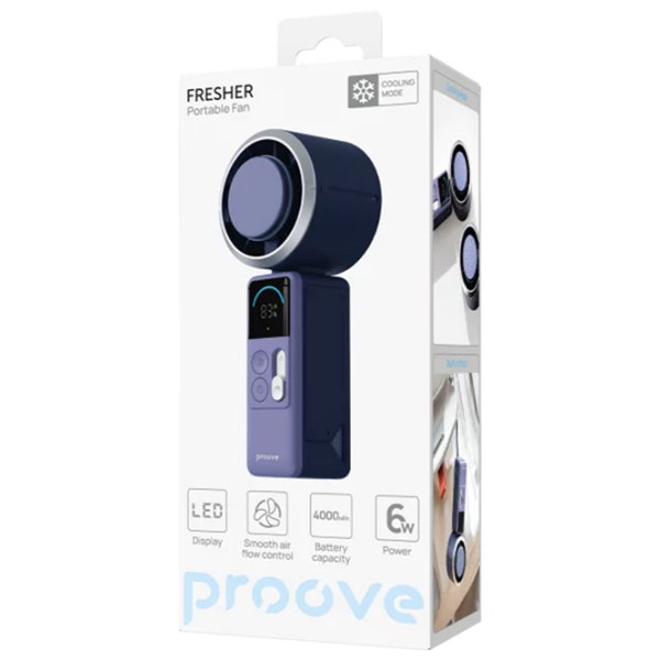 Вентилятор Proove Fresher Синий 6 Вт, Механическое, Количество скоростей:  photo 4
