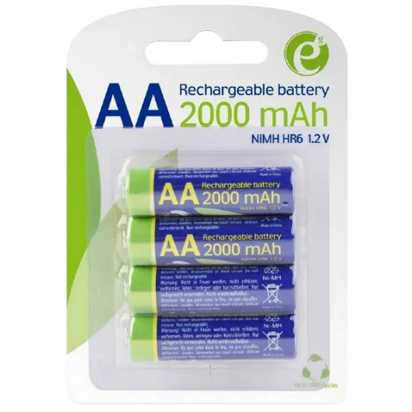 Baterie Energenie EG-BA-AA20R4-01 AA (4 buc.)  photo 1