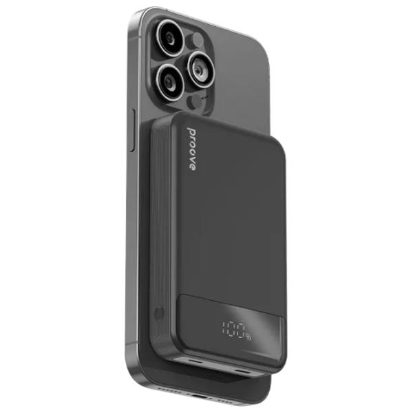 Power Bank 10000 mAh Proove Hoodman Magnetic (20 W) Black  photo 2