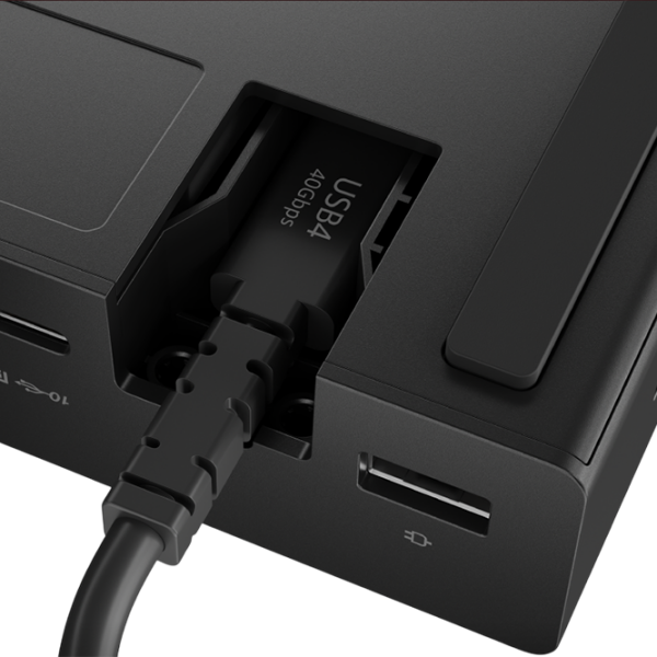 Dock-stație Lenovo ThinkPad USB4 Smart Dock 5500 TBT 4 Black USB photo 9