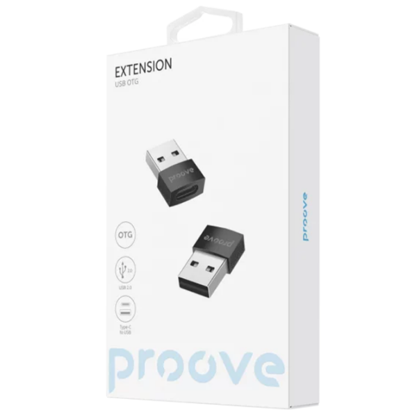 Adaptor Proove OTG Extension Black USB photo 5