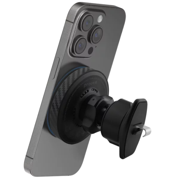 Încărcător auto Proove Wireless Graphite Circle Qi2 (15 W) Black  / Black photo 3