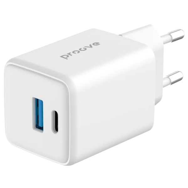 Încărcător de rețea Proove Pocket GaN Plus (25 W) White 3 A / White photo 3