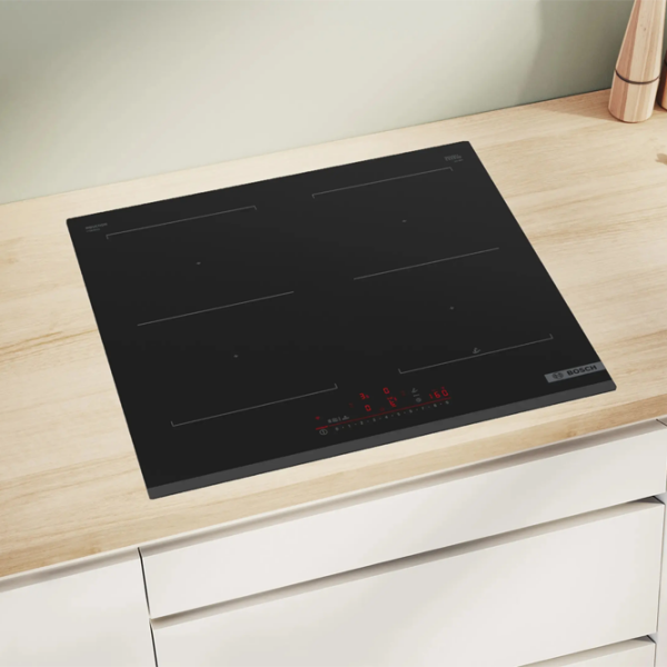 Индукционная варочная панель Bosch PVQ631HC1E Черный Закаленное стекло, 7400 Вт photo 4