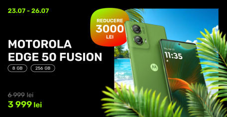 Motorola Edge 50 Fusion 256 GB Green Forrest reducere 3 000 lei