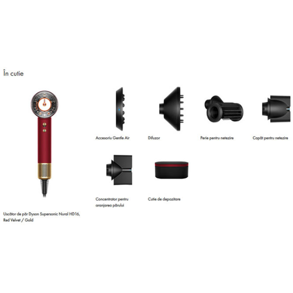 Фен Dyson HD16 Красный  photo 2