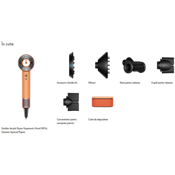 Фен Dyson HD16 Apricot  photo 2