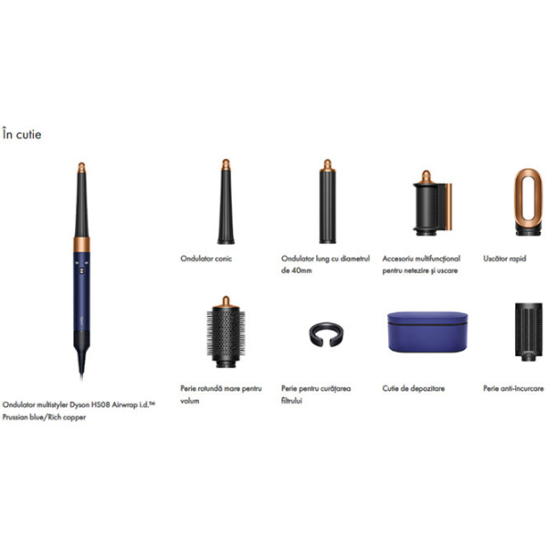 Прибор для укладки волос Dyson HS08 i.d. Синий  photo 3