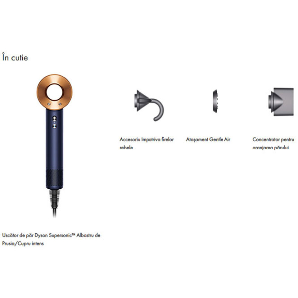Фен Dyson HD07 Синий  photo 2