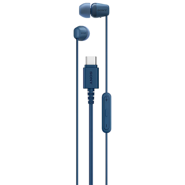 Наушники Sony IER-EX15C Синий Проводная / Персональный / Вкладыши photo 1
