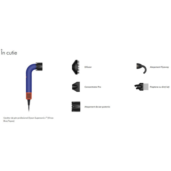 Фен Dyson HD18 Синий  photo 2