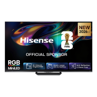 Televizor Hisense 55UR8S Smart TV 4K Black 55" | RGB MiniLED | 4K