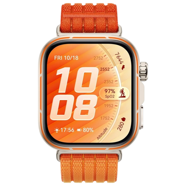 Ceas inteligent Huawei Watch FIT 5 Pro Orange 1.92" | 44 mm | Titan/Woven
| 55020HRW photo 1