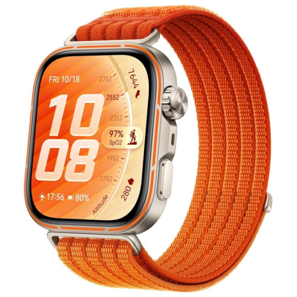 Ceas inteligent Huawei Watch FIT 5 Pro Orange 1.92" | 44 mm | Titan/Woven
| 55020HRW photo 3