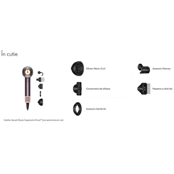 Uscător de păr Dyson HD16 Plum  photo 3