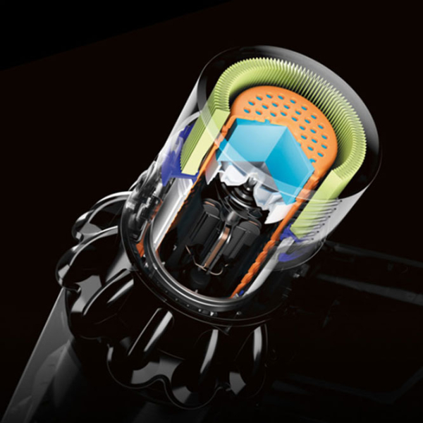 Вертикальный пылесос Dyson V10 Cyclone Submarine Синий 525 Вт | Влажная | Контейнер | 0.76 л photo 4