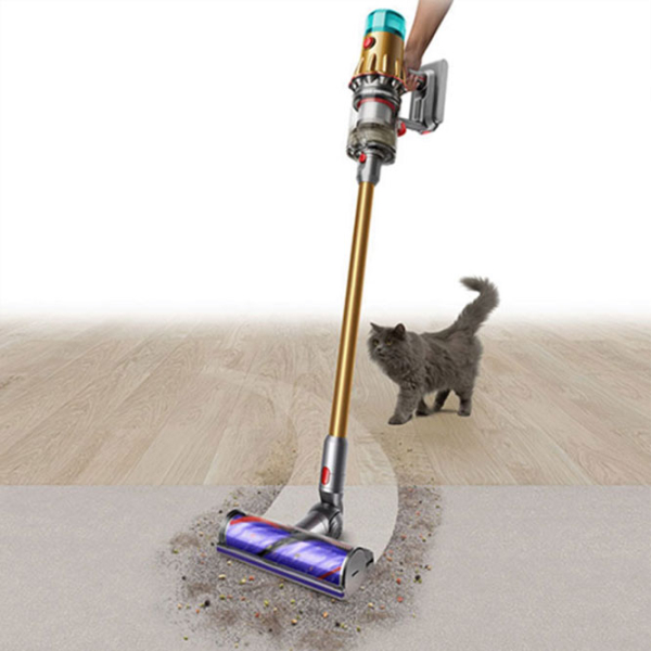 Aspirator vertical Dyson V12 Detect Slim Absolute Gold 545 W | Uscată | Container | 0.35 l photo 8