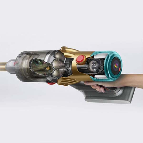 Aspirator vertical Dyson V12 Detect Slim Absolute Gold 545 W | Uscată | Container | 0.35 l photo 13