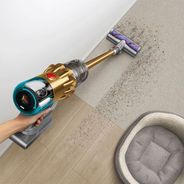 Aspirator vertical Dyson V12 Detect Slim Absolute Gold 545 W | Uscată | Container | 0.35 l photo 17
