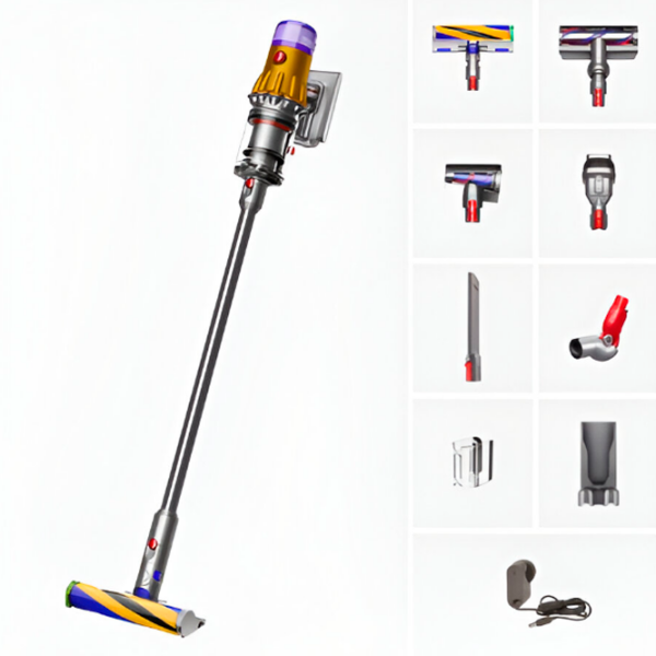 Aspirator vertical Dyson V12 Detect Slim Absolute Gray 545 W | Uscată | Container | 0.35 l photo 3