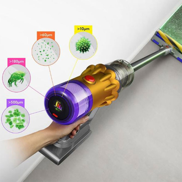 Aspirator vertical Dyson V12 Detect Slim Absolute Gray 545 W | Uscată | Container | 0.35 l photo 5