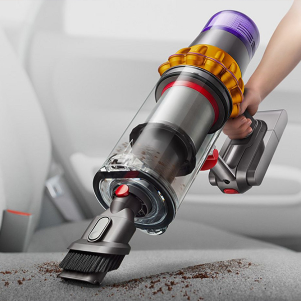 Aspirator vertical Dyson V15 Detect Absolute Nickel 610 W | Uscată | Container | 0.76 l photo 5