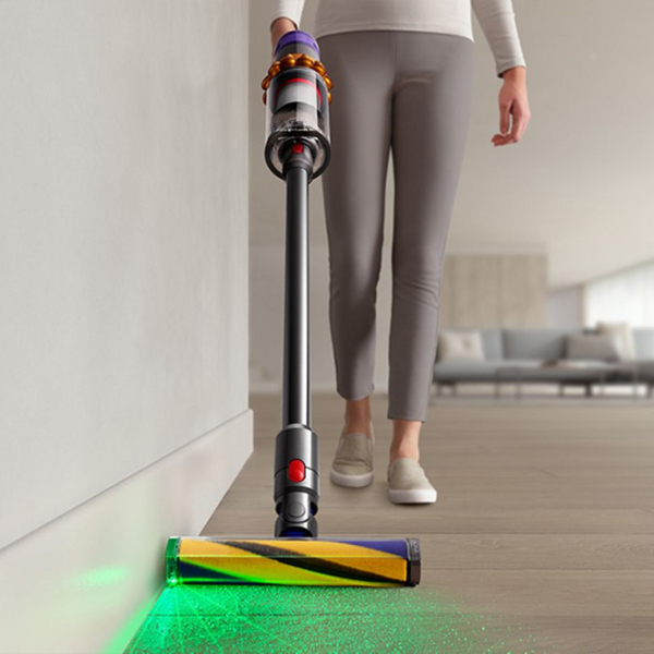 Aspirator vertical Dyson V15 Detect Absolute Nickel 610 W | Uscată | Container | 0.76 l photo 7
