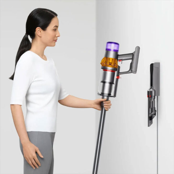 Aspirator vertical Dyson V15 Detect Absolute Nickel 610 W | Uscată | Container | 0.76 l photo 10