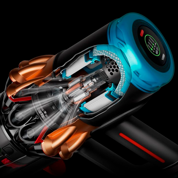 Вертикальный пылесос Dyson V16 Piston Animal Черный 900 Вт | Сухая | Контейнер | 1.3 л photo 8