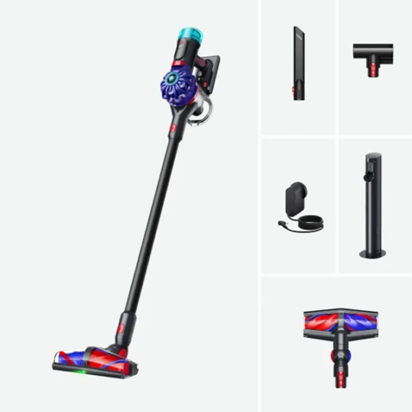 Aspirator vertical Dyson V10 Konical + Auto-empty Dok Black  | Uscată | Container | 0.5 l photo 5