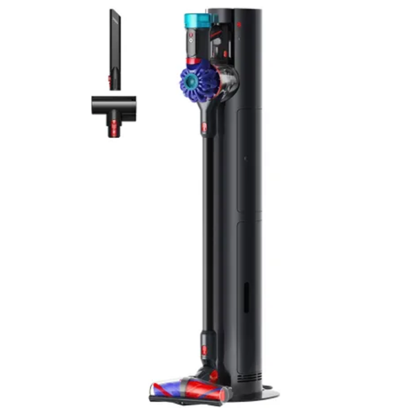 Aspirator vertical Dyson V10 Konical + Auto-empty Dok Black  | Uscată | Container | 0.5 l photo 8