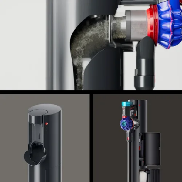 Aspirator vertical Dyson V10 Konical + Auto-empty Dok Black  | Uscată | Container | 0.5 l photo 11
