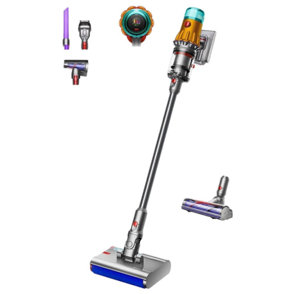 Aspirator vertical Dyson V12s Detect Submarine Nichel 150 W | Umedă | Container | 0.35 l photo 6