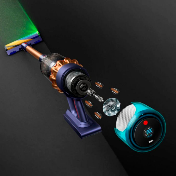 Вертикальный пылесос Dyson Gen5 Absolute Midnight Blue 280 Вт | Сухая | Контейнер | 0.77 л photo 10