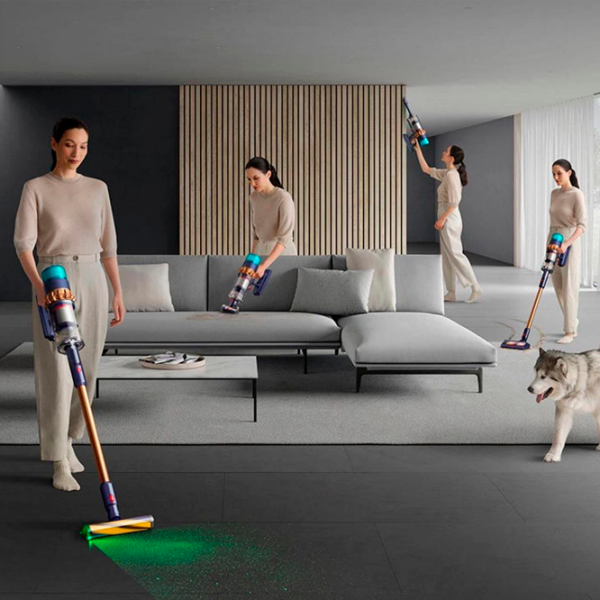 Вертикальный пылесос Dyson Gen5 Absolute Midnight Blue 280 Вт | Сухая | Контейнер | 0.77 л photo 14
