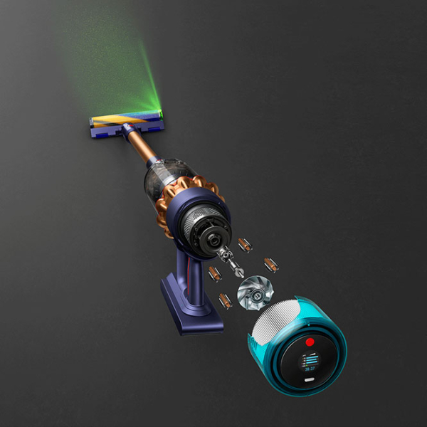 Вертикальный пылесос Dyson Gen5 Absolute Midnight Blue 280 Вт | Сухая | Контейнер | 0.77 л photo 16