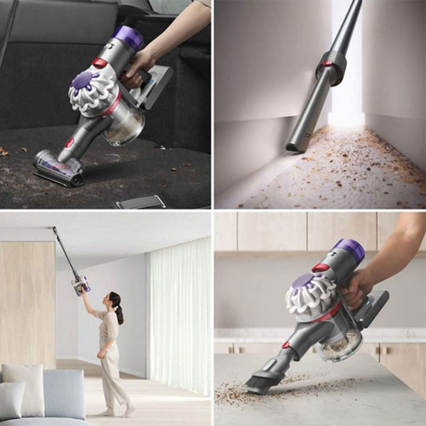 Aspirator vertical Dyson V8 2023 Silver  | Uscată | Container | 0.54 l photo 14