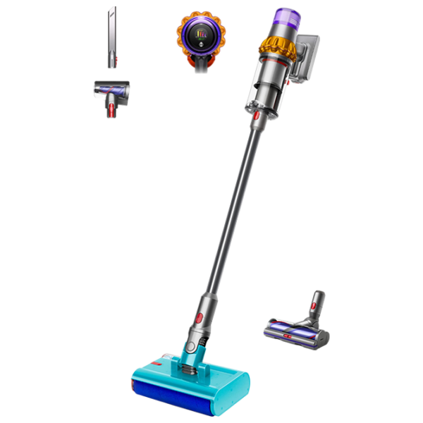Aspirator vertical Dyson V15s Detect Submarine 2026 Silver  | Umedă | Container | 0.76 l photo 1