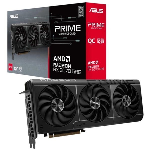 Видеокарта Asus Radeon RX 9070 GRE Prime OC 12 ГБ PCI Express x16 5.0 photo 2