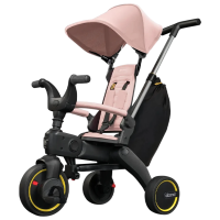 Triciclu Doona Liki Trike S3 Pink  Metal / Pentru copii