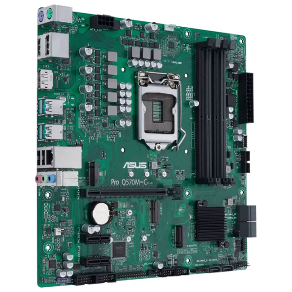 Материнская плата Asus PRO Q570M-C/CSM mATX  photo 2