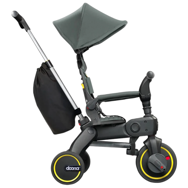 Triciclu Doona Liki Trike S3 Green  Metal / Pentru copii photo 6